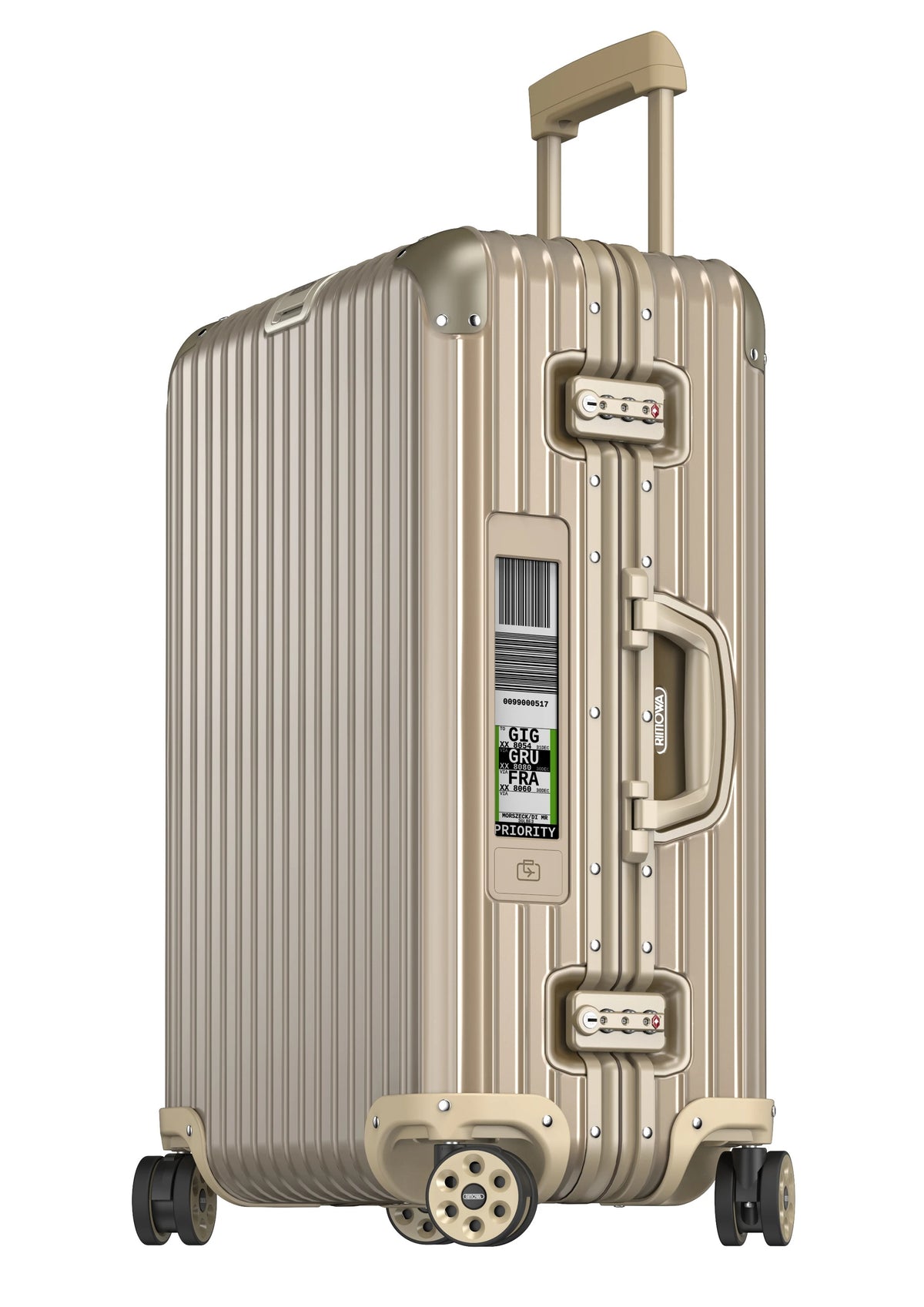 RIMOWA TOPAS TITANIUM MULTIWHEEL TROLLEY 78CM E-TAG - 924.73.03.5
