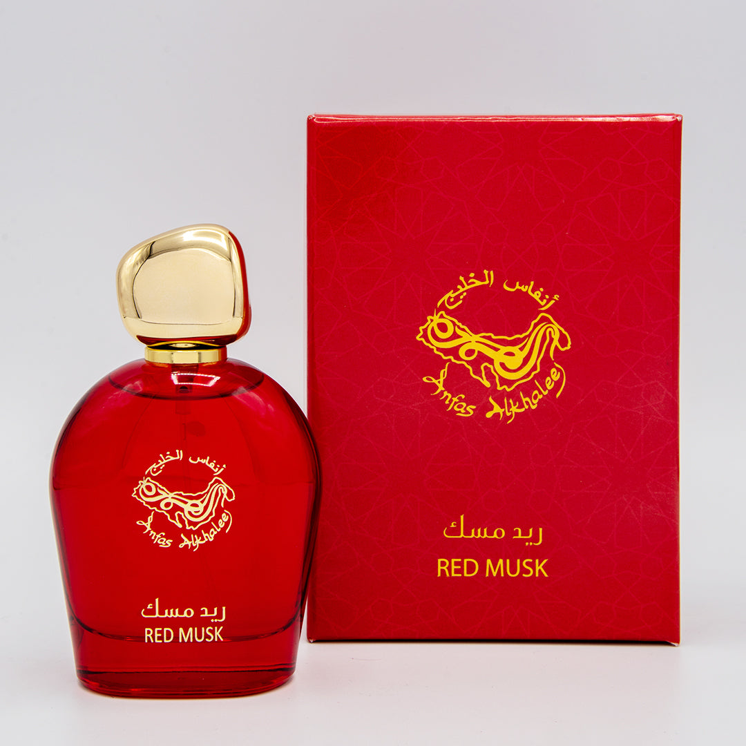 Anfas Alkhaleej Red Musk Unisex Natural Spray EDP 100ml