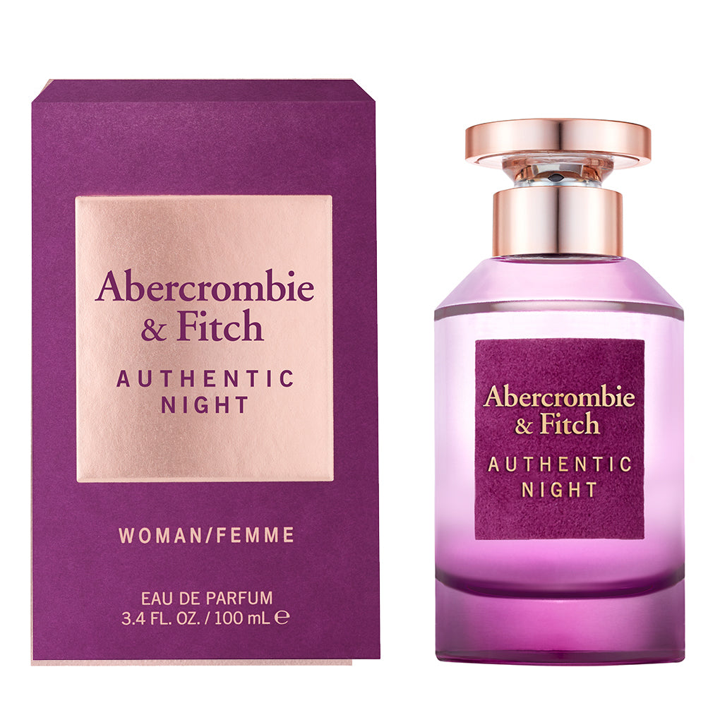 ABERCROMBIE & FITCH-AUTHENTIC NIGHT FOR WOMEN EAU DE PARFUM 50ML NATURAL SPRAY