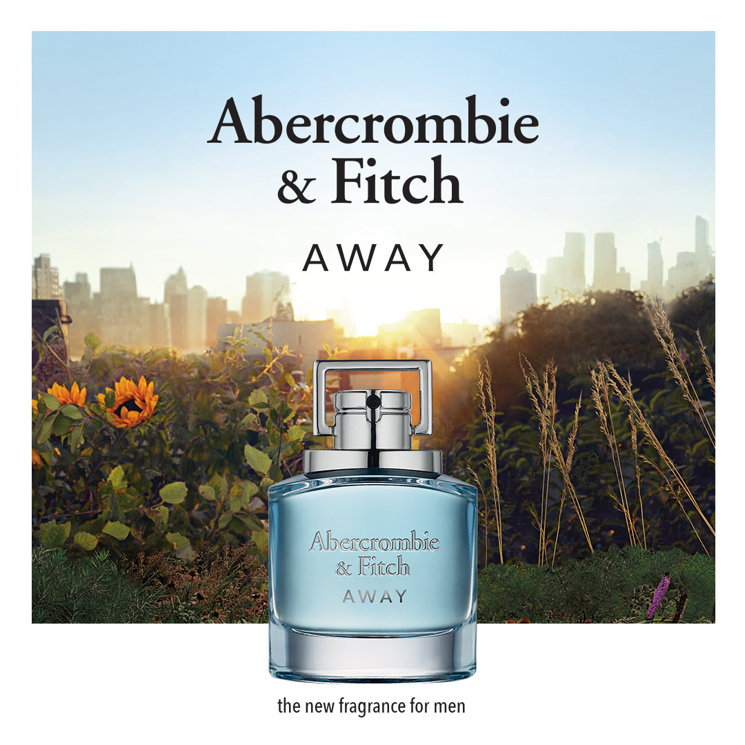 ABERCROMBIE & FITCH-AWAY FOR MEN EAU DE TOILETTE 100ml NATURAL SPRAY