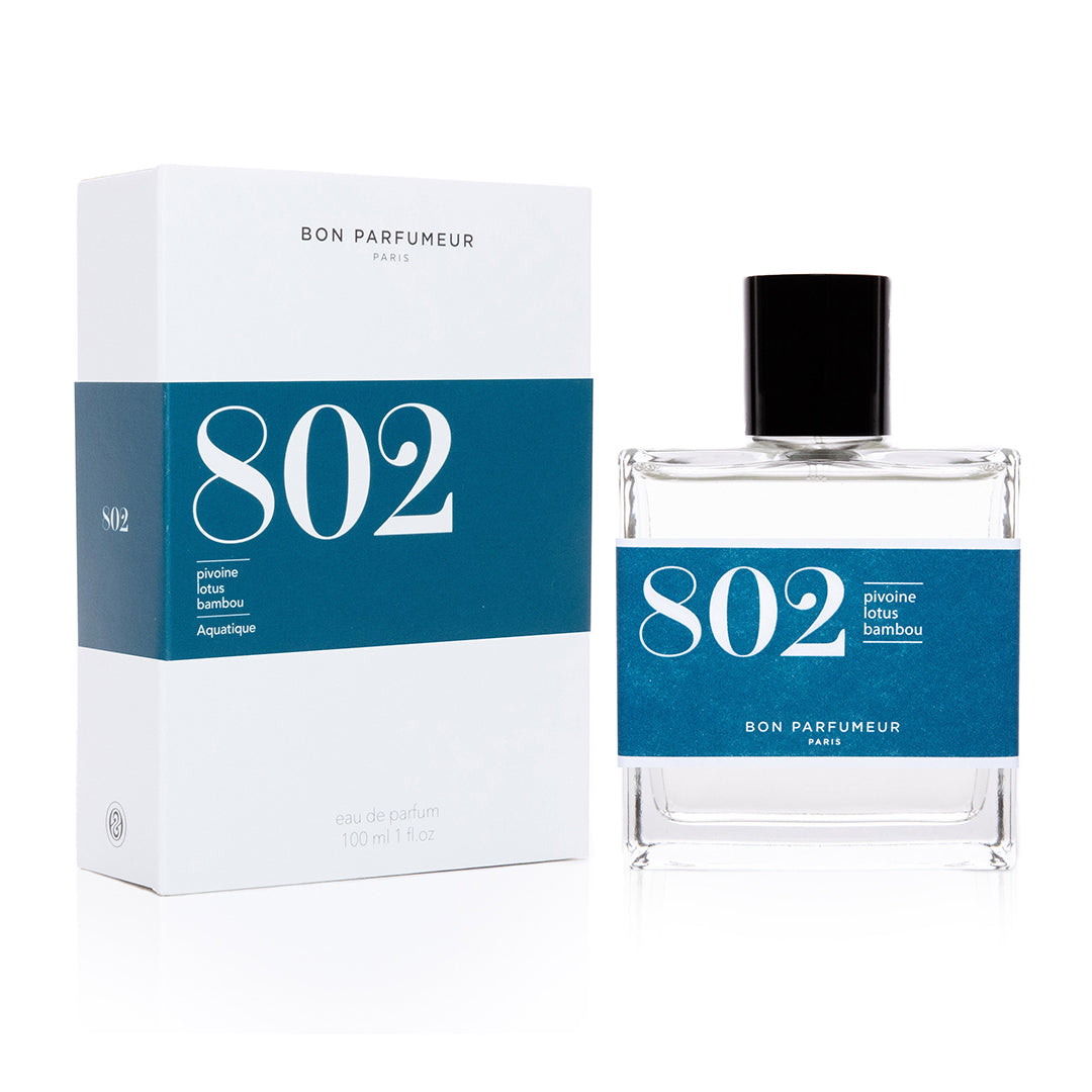 Bon Parfumeur: LES CLASSIQUES - 802 PEONY, LOTUS, BAMBOO FOR MEN AND WOMEN EAU DE PARFUM 100ml NATURAL SPRAY