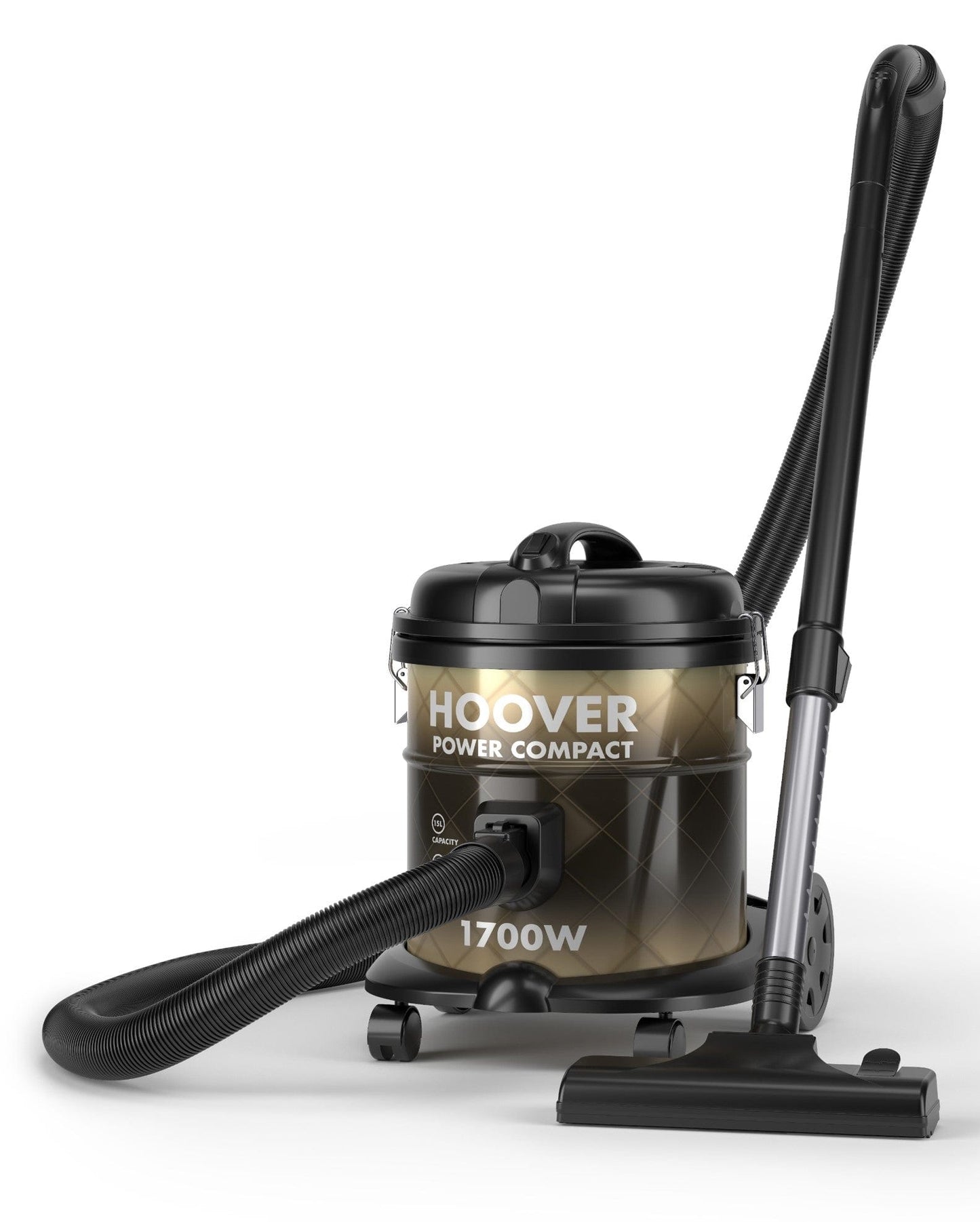 HOOVER 1700W 15L POWER COMPACT TANK - BLOWER FUNCTION GOLD