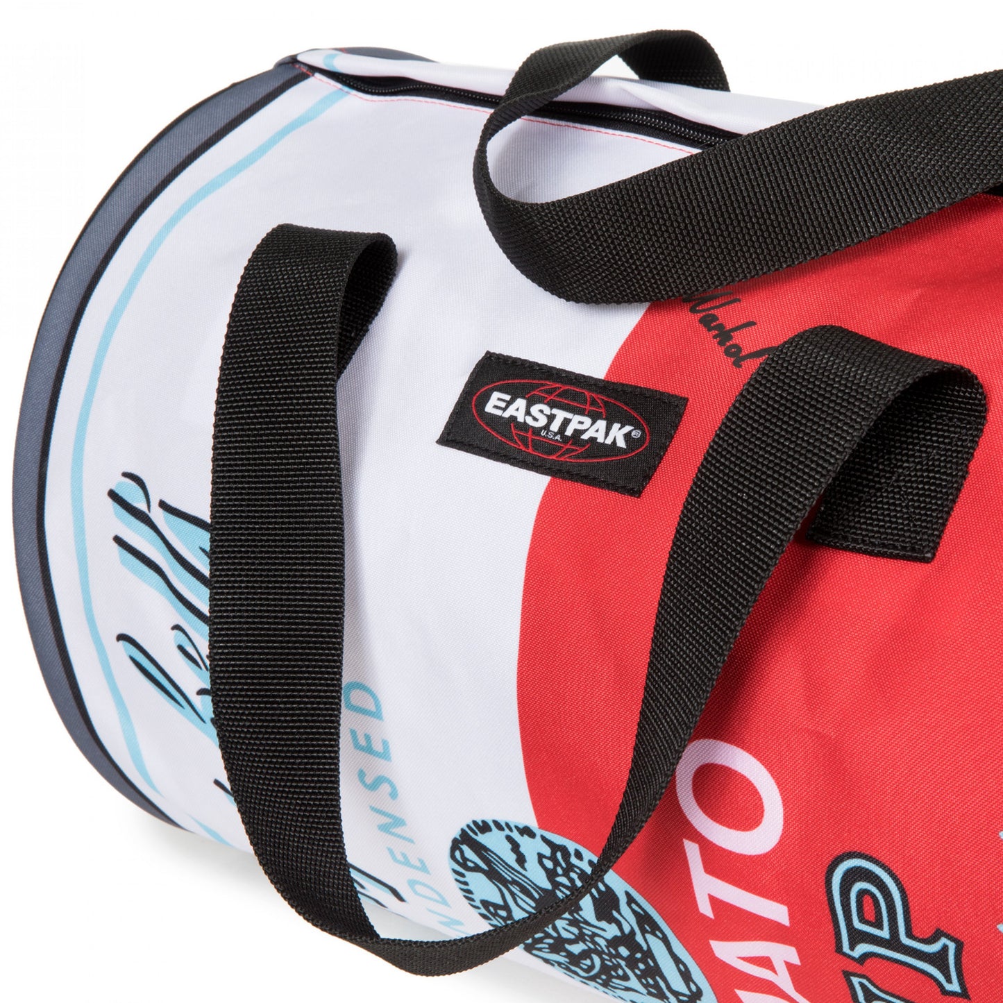 Eastpak Duffel Can Small Tomato Placed Duffle Bag