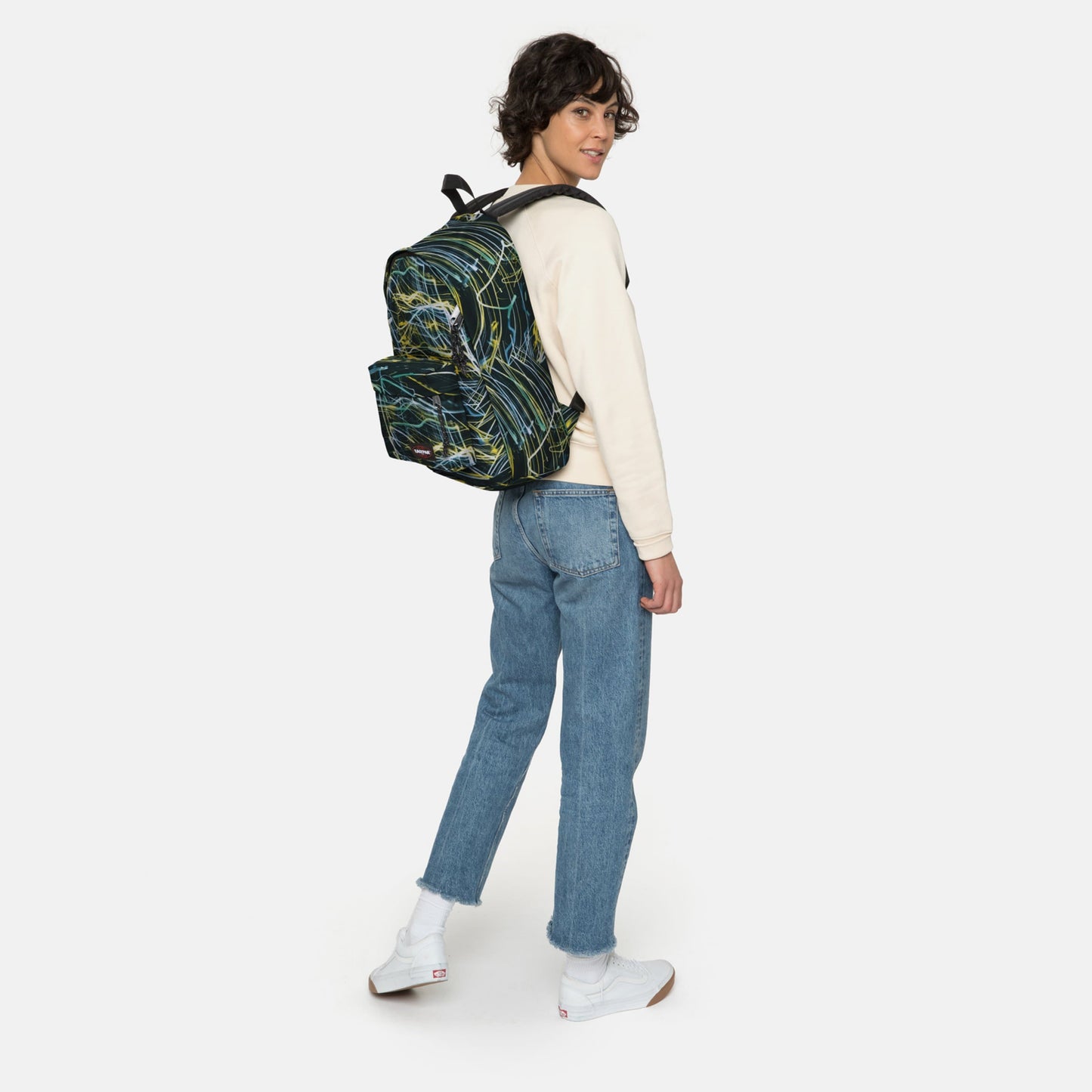 Eastpak Out Of Office Laptop Medium Blurred Lines Backpack
