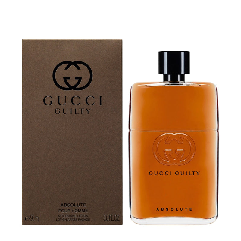 GUCCI GUILTY ABSOLUTE POUR HOMME AFTERSHAVE LOTION 90ml Jashanmal Bahrain