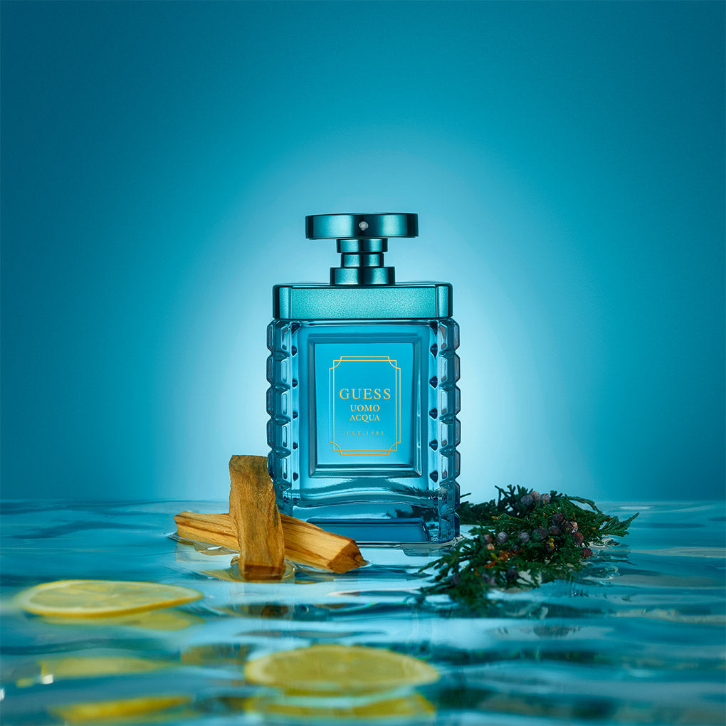 GUESS OUMO AQUA EAU DE TOILETTE FOR MEN 100ml NATURAL SPRAY