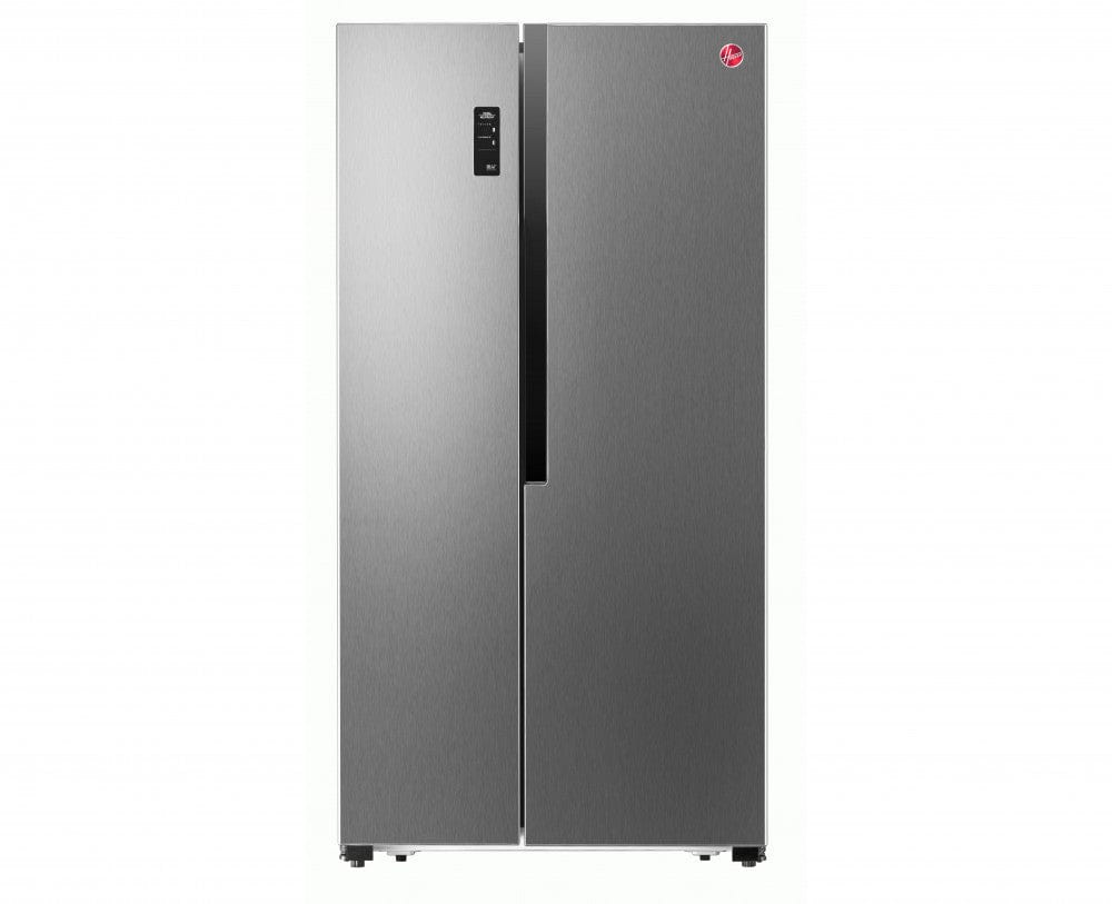 HOOVER 670 LITRE SIDE BY SIDE REFRIGERATOR, INOX - HSB-H670-S
