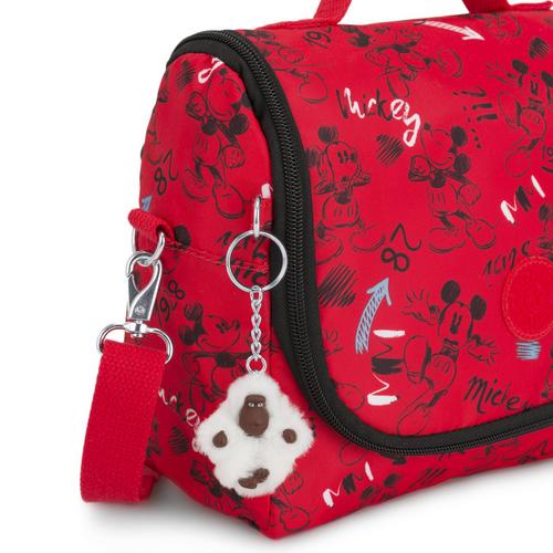Kipling-D Kichirou-Large lunchbag (with trolley sleeve)-Sketch Red-I0003-6CC
