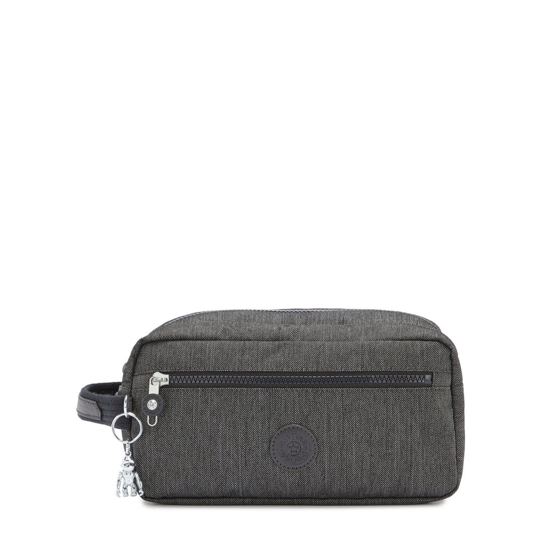 KIPLING-AGOT-Medium toiletry bag-Black Peppery-I3980-78S