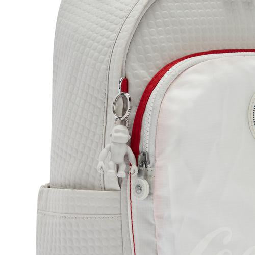 KIPLING-Delia-Medium backpack-Coca Cola White Bone-I5032-W72 - I5032-W72