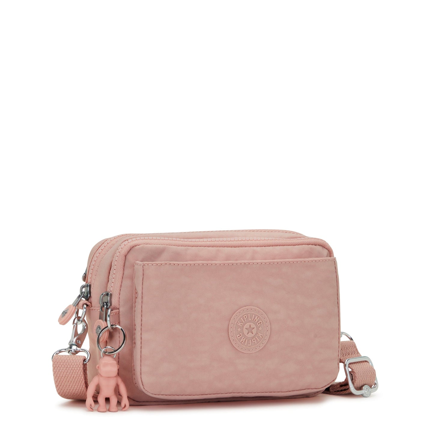 Kipling-Abanu Multi-Small Crossbody Convertible To Waistbag (With Removable Straps)-Tender Rose-I3795-D8E