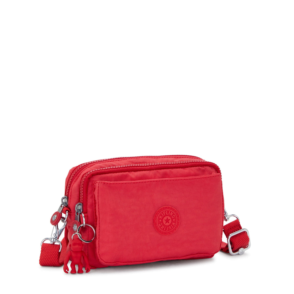 Kipling-Abanu Multi-Small Crossbody Convertible To Waistbag (With Removable Straps)-Party Pink-I3795-N3D