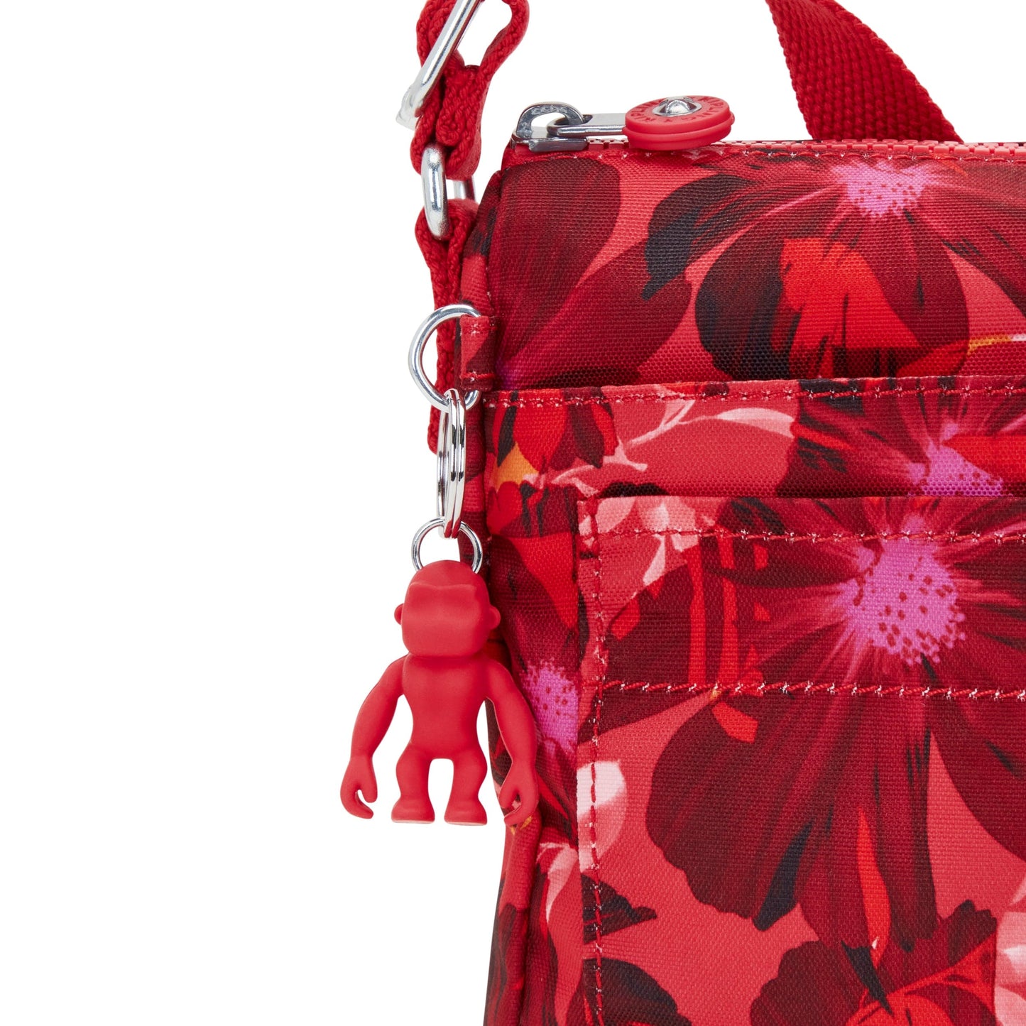 Kipling-Sebastian-Small Crossbody-Poppy Floral-I4999-P3T