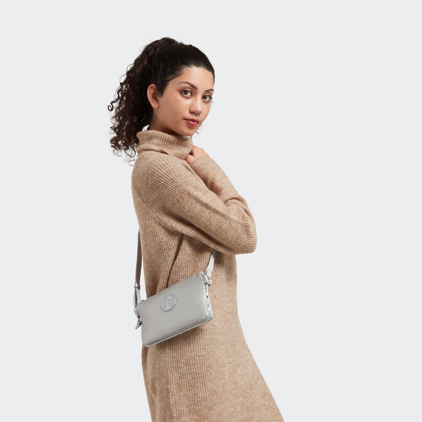 KIPLING-Creativity Xb-Small Crossbody-Bright Metallic-I5137-QD7