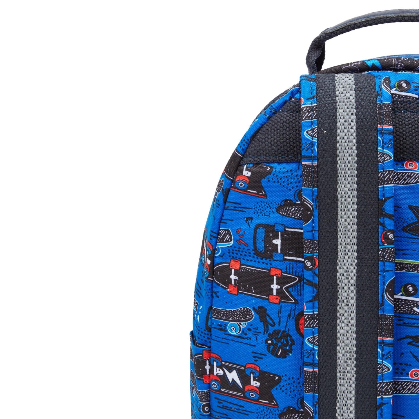 KIPLING-Seoul S-Small Backpack (With Laptop Protection)-New Scate Prt S-I5357-Y35