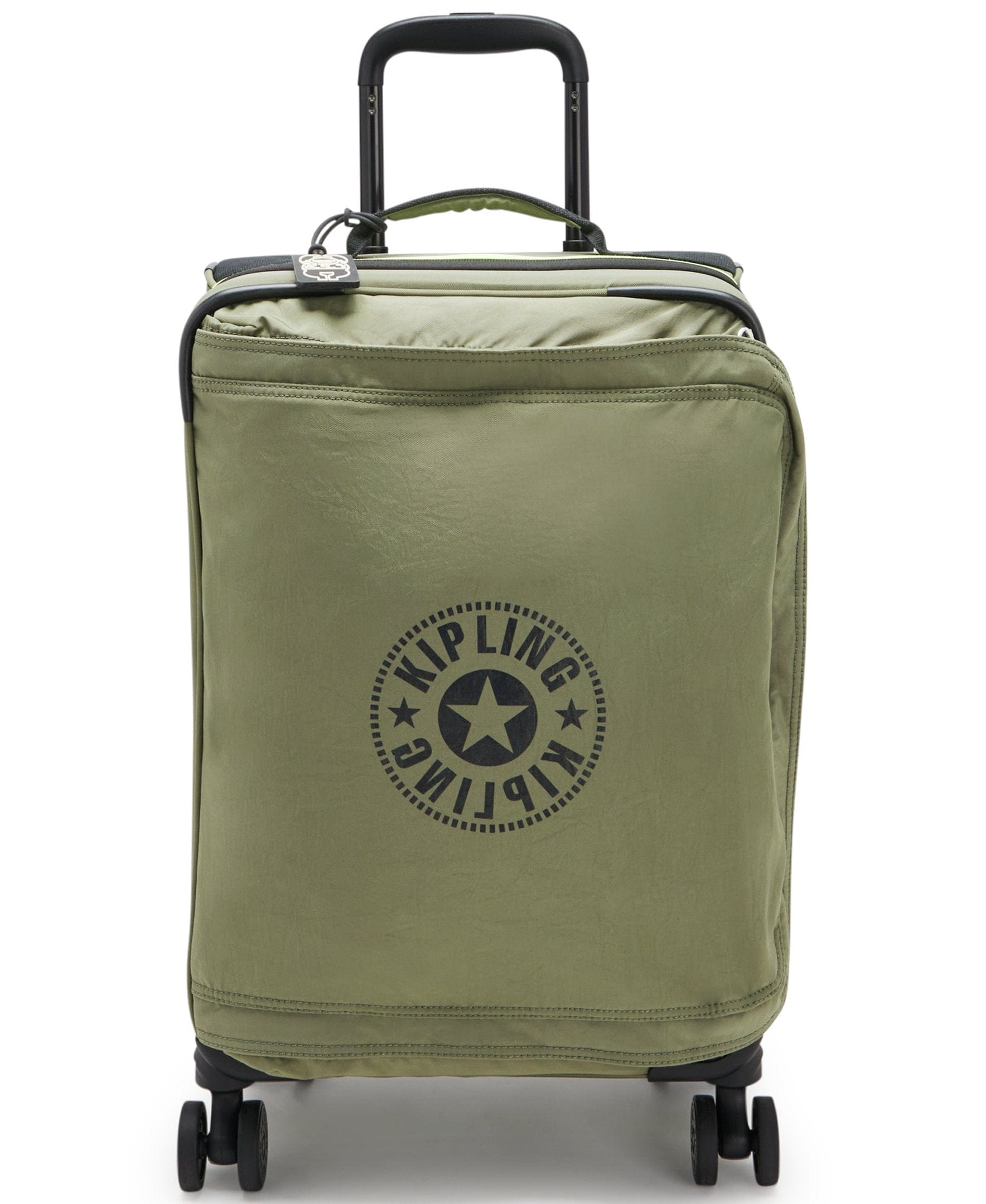 Kipling Spontaneous SSmall Cabin Size Wheeled Luggage, Strong Moss