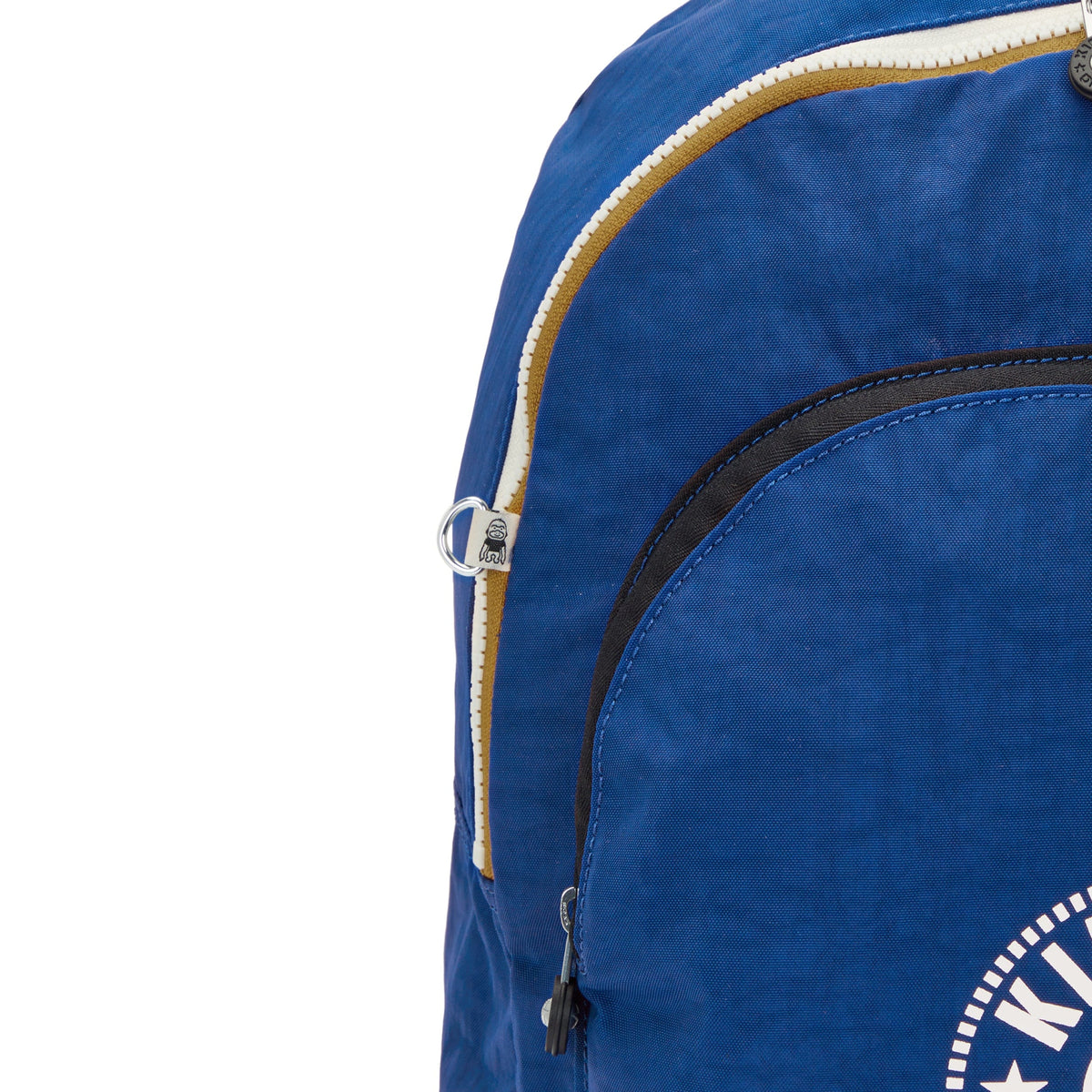 Kipling-Curtis L-Large Backpack-Deep Sky Blue C-I6521-Ph2