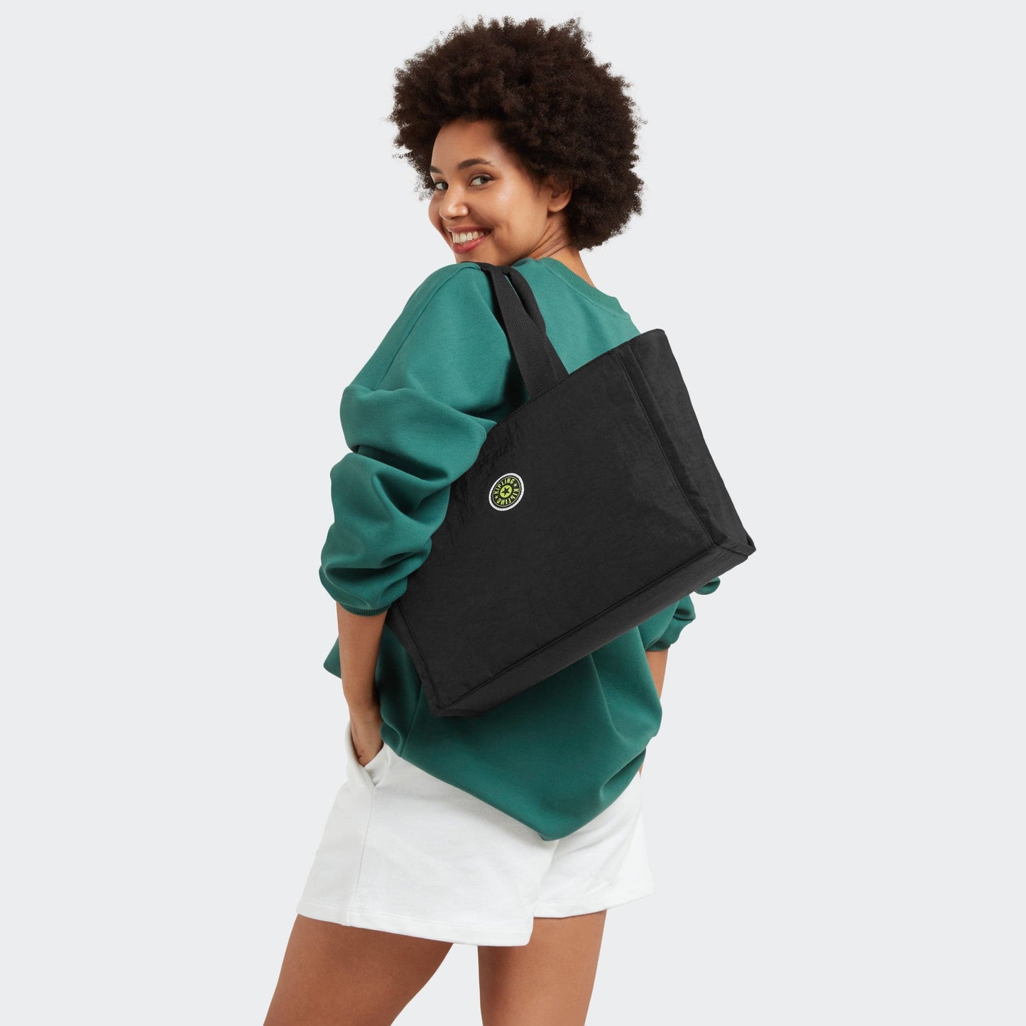 Kipling-Nalo-Large Tote-New Valley Black-I7988-2Tc