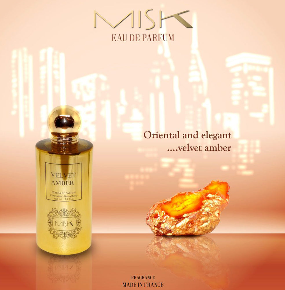 Misk Prive Collection Velvet Amber Perfume - 100 ml - 103635