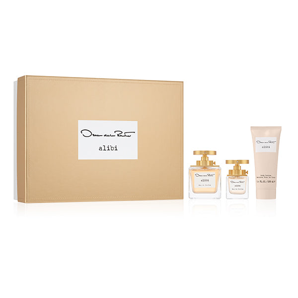 Oscar De La Renta-Alibi For Women
Giftset (100Ml Edp+30Ml Edp+100Ml Body Lotion