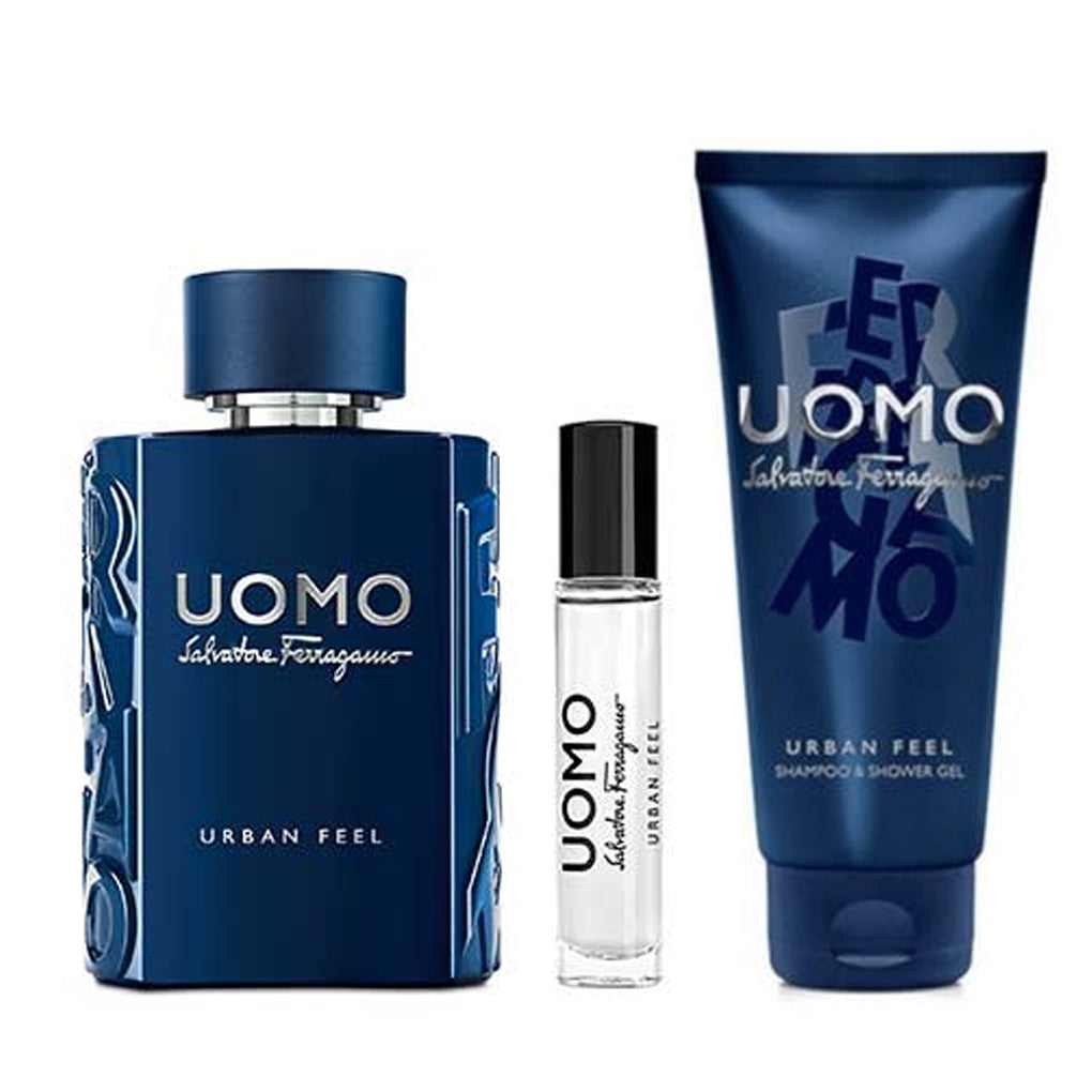 Salvatore ferragamo uomo store shampoo & shower gel