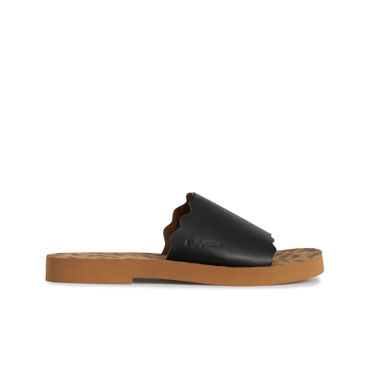 SEE BY CHLOE SLIP ON WITH LOGO BLACK - SB35180A-999