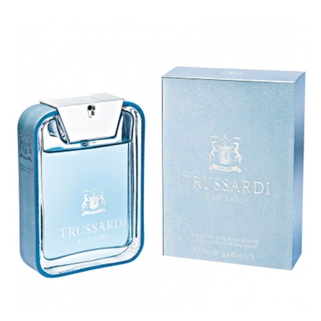 TRUSSARDI BLUE LAND FOR MEN EAU DE TOILETTE 100ML NATURAL SPRAY