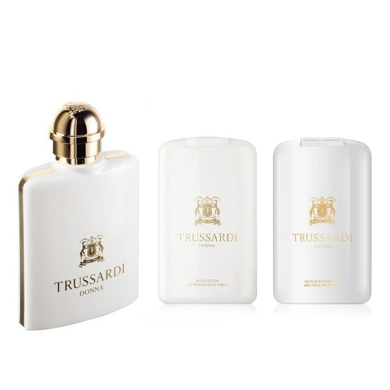 TRUSSARDI Donna (Gift Set)-100ml EDP+200ml Shower Gel + 200ml Body Lotion
