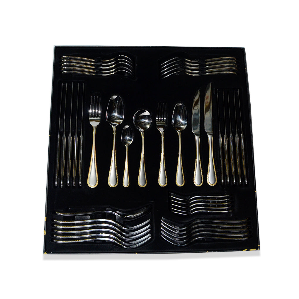 ARTHUR PRICE ROYAL WINDSOR 44-PC BOX SET GOLD/CONTRAST