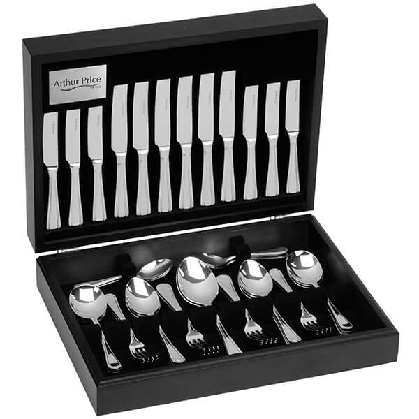 ARTHUR PRICE BEAD 44PC SS CUTLERY CANTEEN