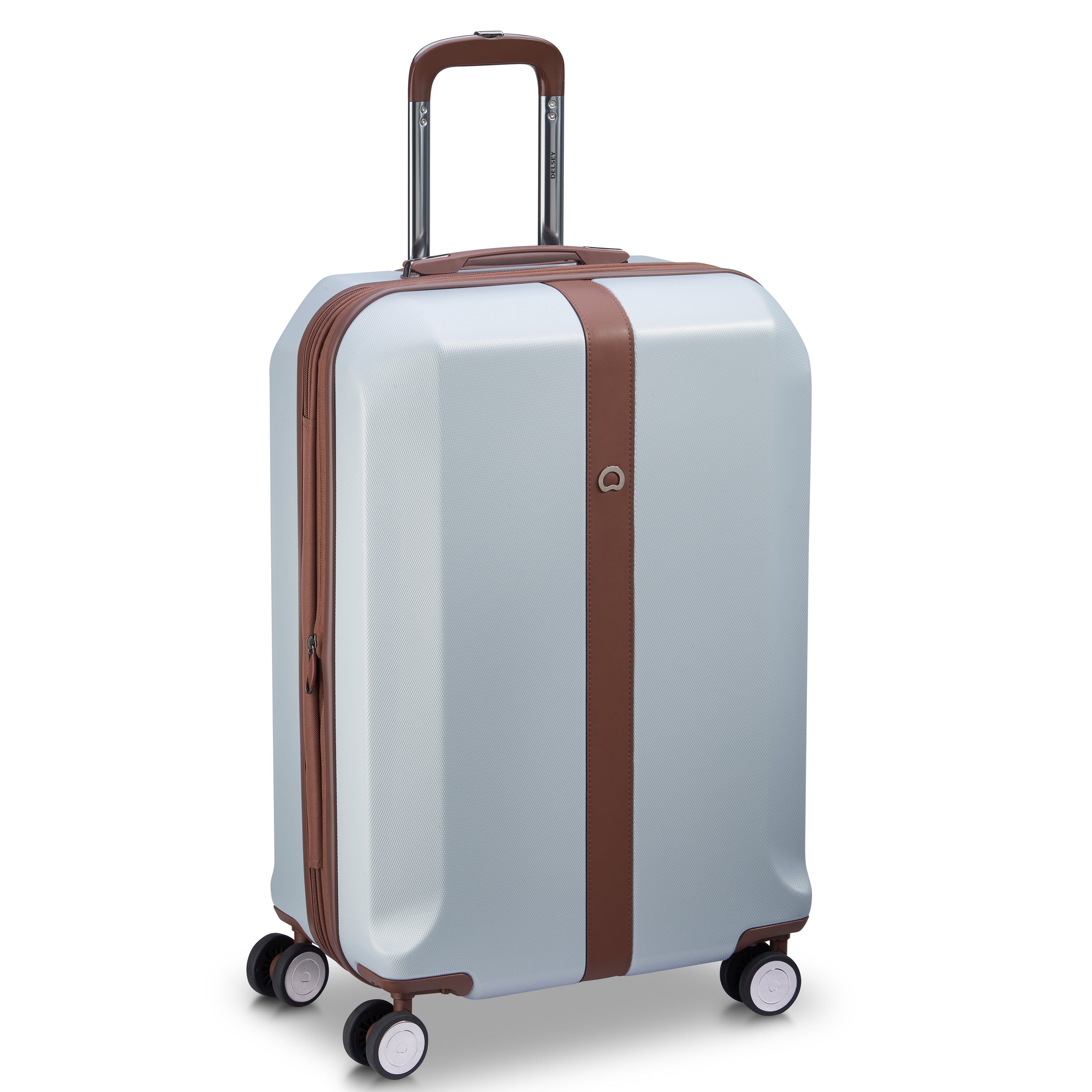 Delsey Promenade Hardcase CheckIn Luggage Trolley, Silver Jashanmal