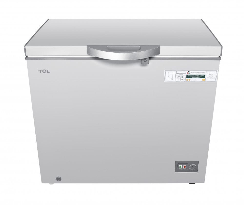 TCL 326LTR CHEST FREEZER MECHANICAL, SILVER, F326CFSL Jashanmal Bahrain