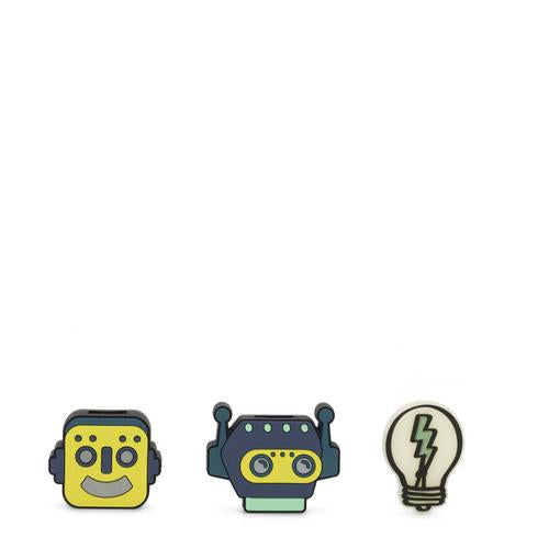 Kipling-Bts Pullers Mix-Zip Puller Covers-Robots Bulb-00107-66A