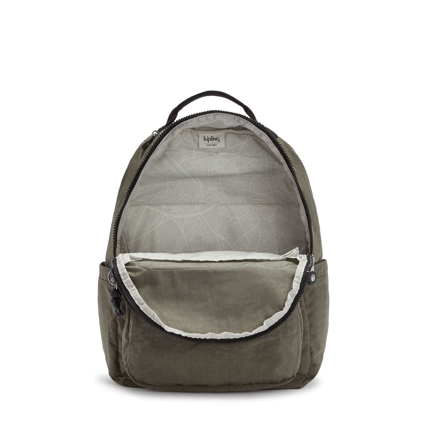 KIPLING Seoul Green Moss Large backpack I5210-88D