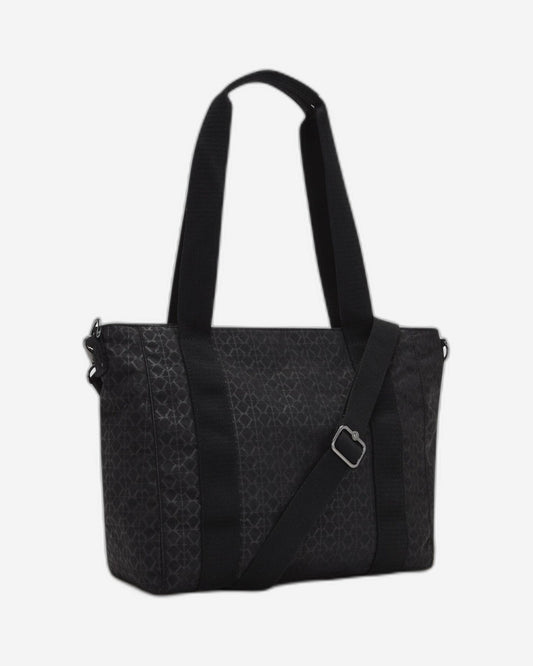KIPLING-ASSENI S-Small tote (with removable shoulderstrap)-Signature Emb-I6232-K59 - I6232-K59