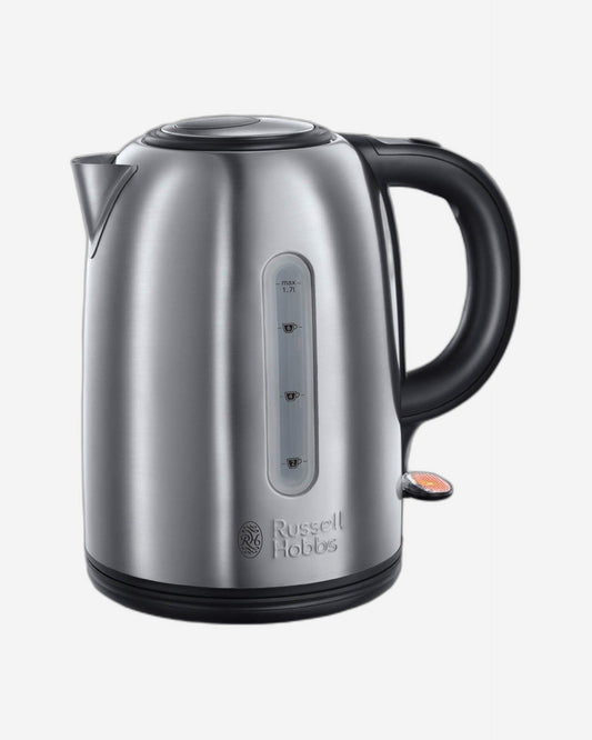 Russell Hobbs Snowdon Brushed Stainless Steel 1.7 Litre Kettle 3000W - 20441
