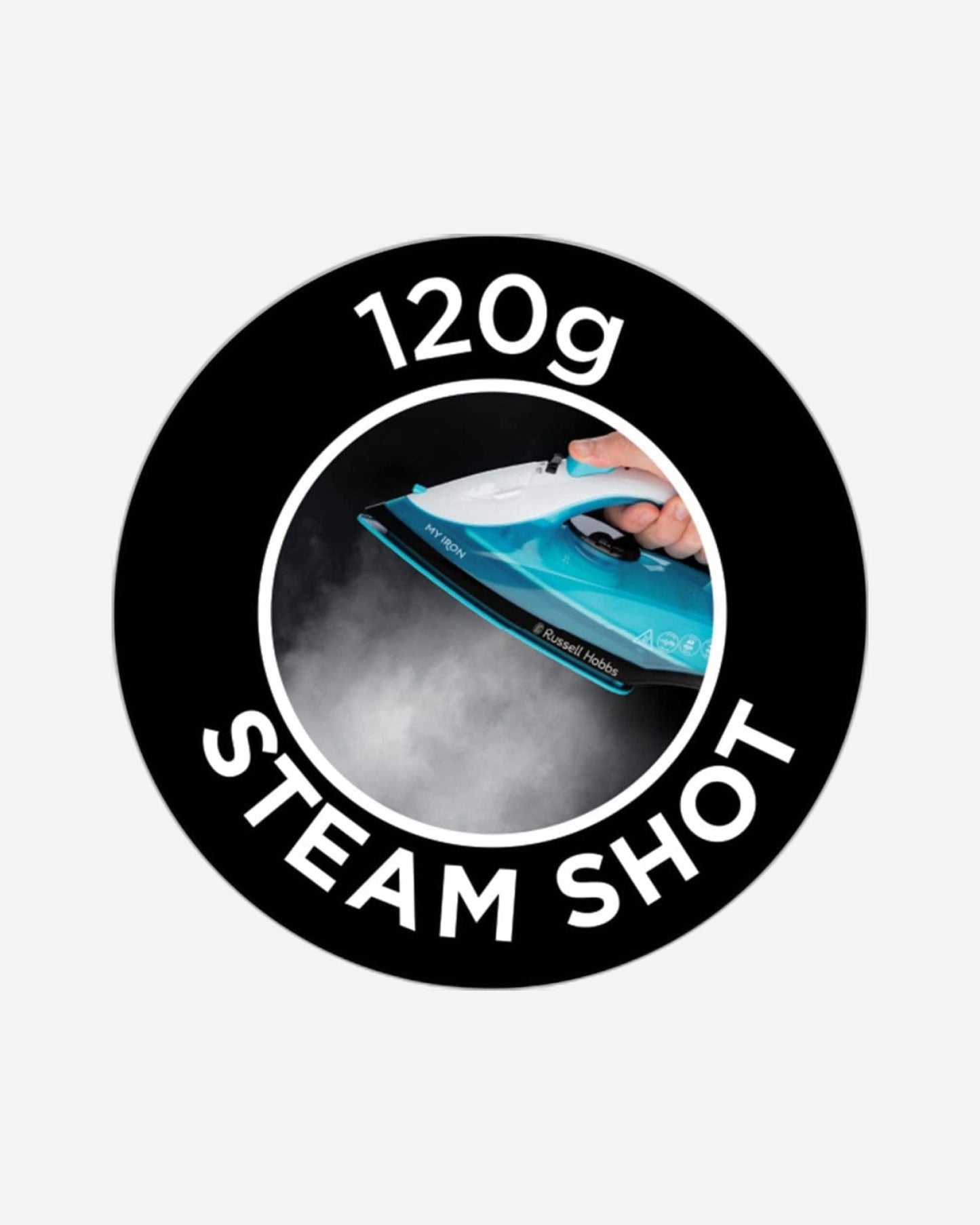 Russell Hobbs My Iron Lightweight Steam Iron Blue 1800W - 25580