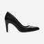 Clarks Laina Rae - Shoes - Black Leather - 261351744 - D Width (Standard Fit)