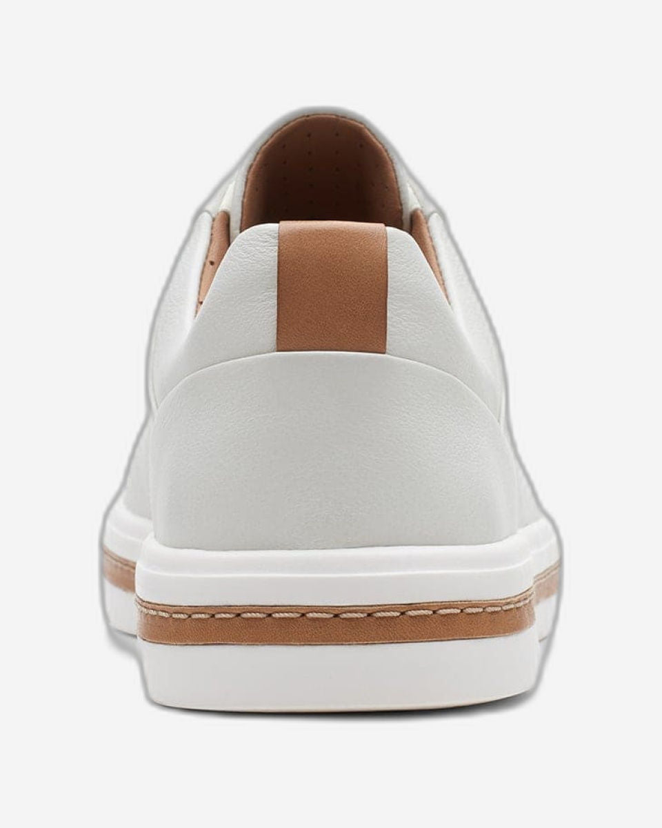 Clarks Un Maui Lace - Shoes - White Leather - 261401684 - D Width (Standard Fit)