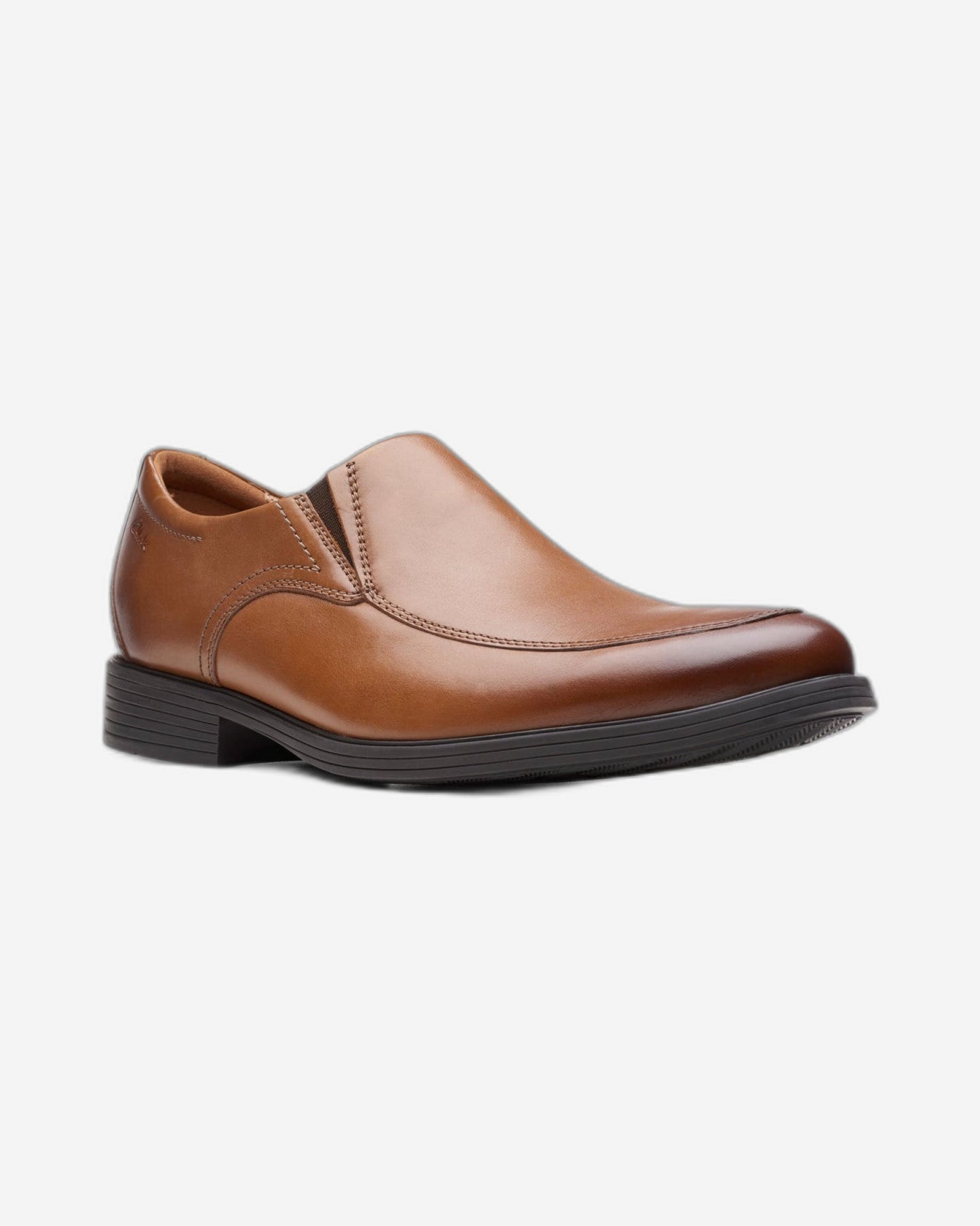 Clarks Whiddon Step - Shoes - Dark Tan Leather - 261529177 - G Width (Standard Fit)