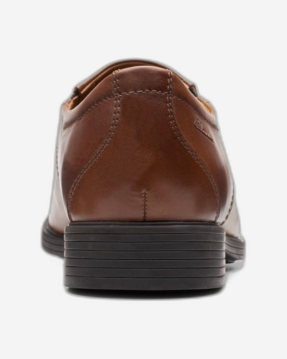 Clarks Whiddon Step - Shoes - Dark Tan Leather - 261529177 - G Width (Standard Fit)