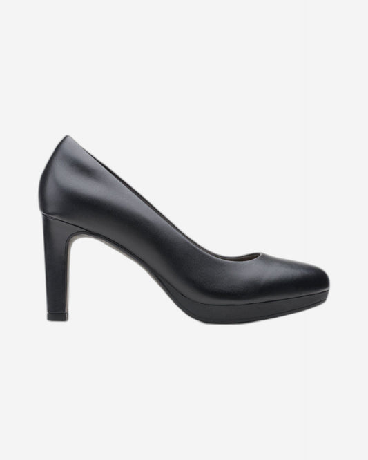 Clarks Ambyr Joy - Shoes - Black Leather - 261577644 - D Width (Standard Fit)