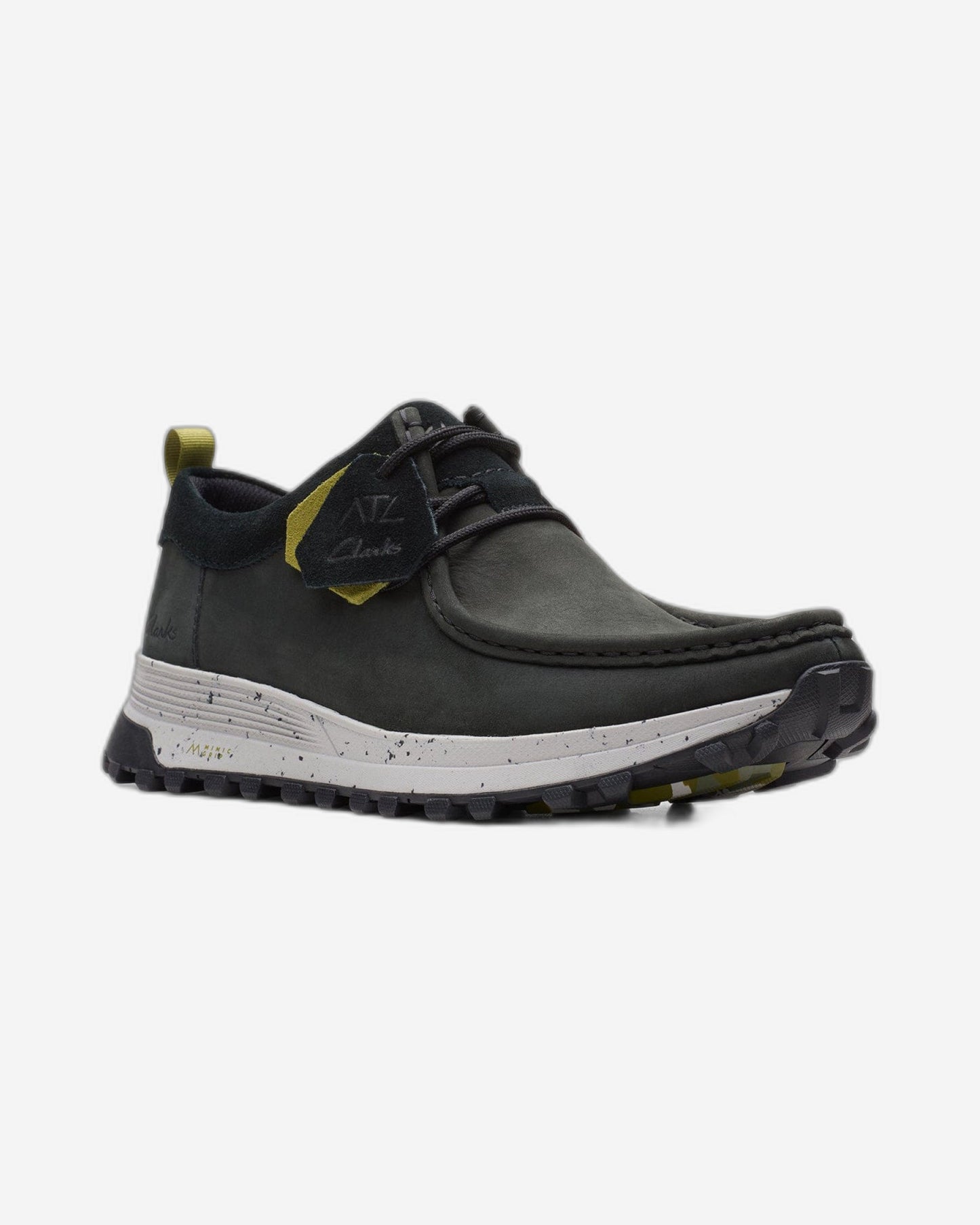 Clarks Atl Trek Wally Shoes - Black Nubuck - 261656817 - G Width (Standard Fit)