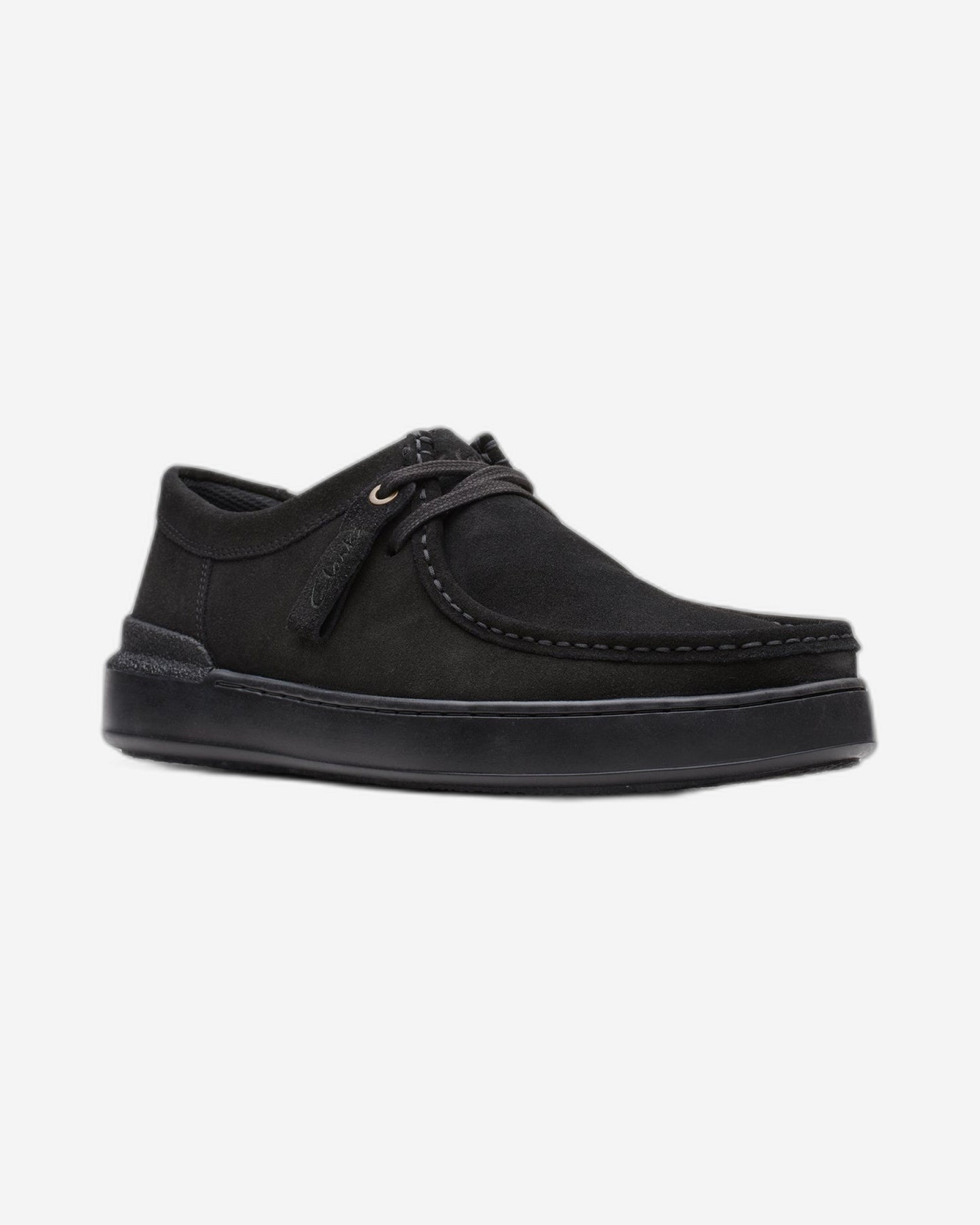 Clarks Courtlitewally Shoes - Black/Black - 261667967 - G Width (Standard Fit)