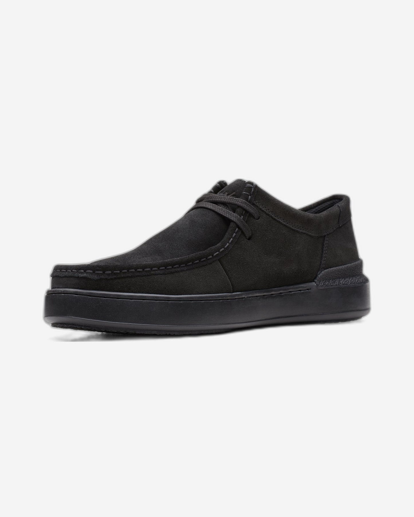 Clarks Courtlitewally Shoes - Black/Black - 261667967 - G Width (Standard Fit)
