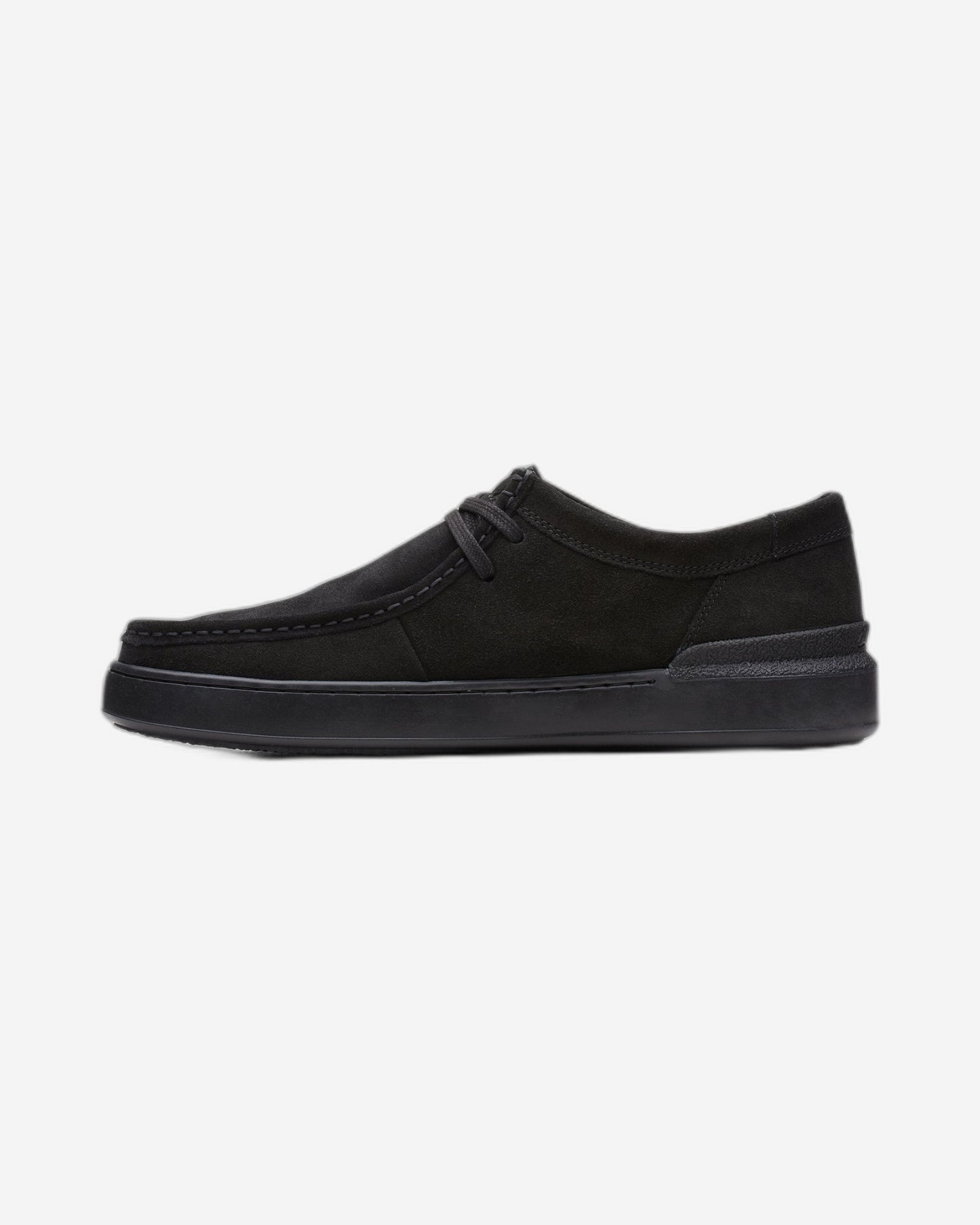 Clarks Courtlitewally Shoes - Black/Black - 261667967 - G Width (Standard Fit)