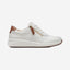 Clarks Un Rio Zip - Shoes - White Leather - 261673724 - D Width (Standard Fit)