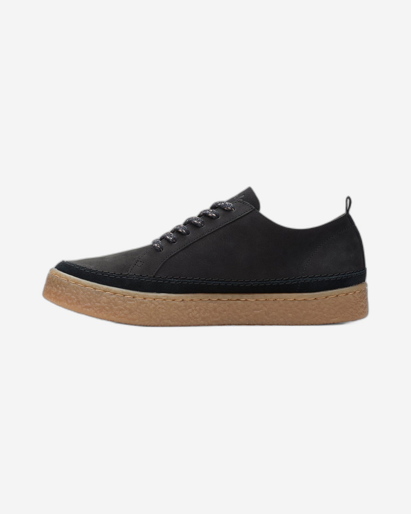 Clarks Barleigh Lace Shoes - Black Nubuck - 261676664 - D Width (Standard Fit)