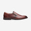 Clarks Malwood Easy Shoes - Brown Leather - 261681697 G Width (Standard Fit)