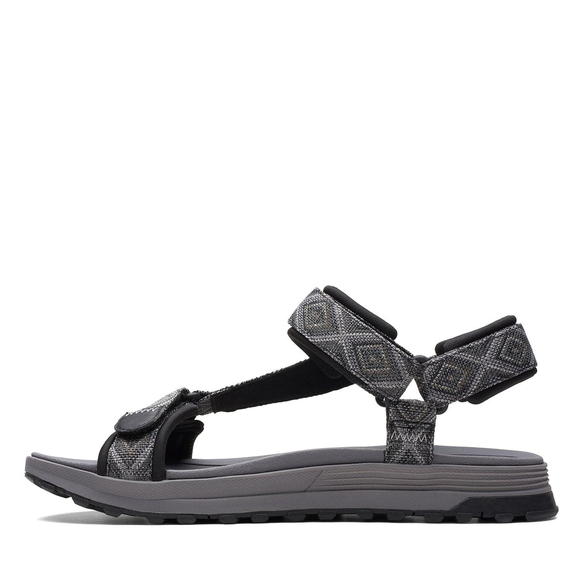 Clarks Atl Trek Sea - Sandals - Black Grey Combi - 261701247 - G Width (Standard Fit)